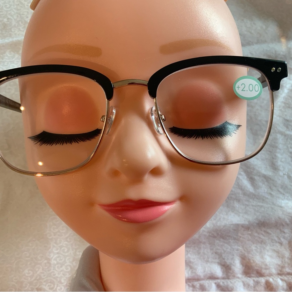 Aldi Batavia IL 60510 841472 54-21-142 PD62+/-1MM +2.00D Eyeglasses Men’s Black